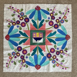 Month 4 completed. Loving this quilt