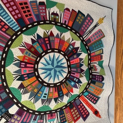Color My World Quilt Completed