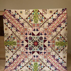Finished!  Wow!  A lot of work but I think it's pretty cool!  Lynn, thanks for a great design and also the tips!  Barbara--always a joy to watch your tutorials.  Thanks!