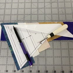 Freezer paper works well in Month 1