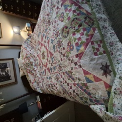 No  wall big enough. Love the quilt