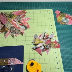 Scraps from trimming 9patch behind the crescent