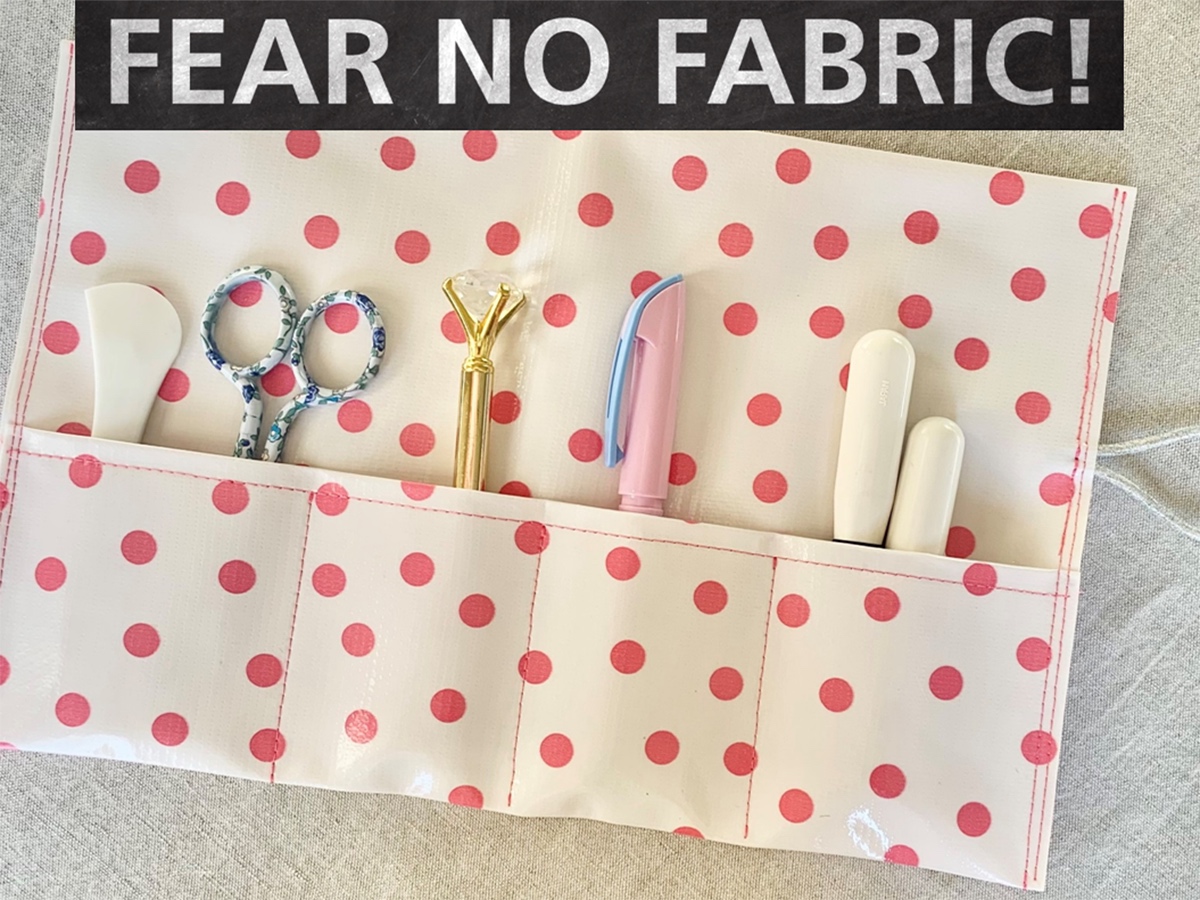 weallsew how to sew with oilcloth