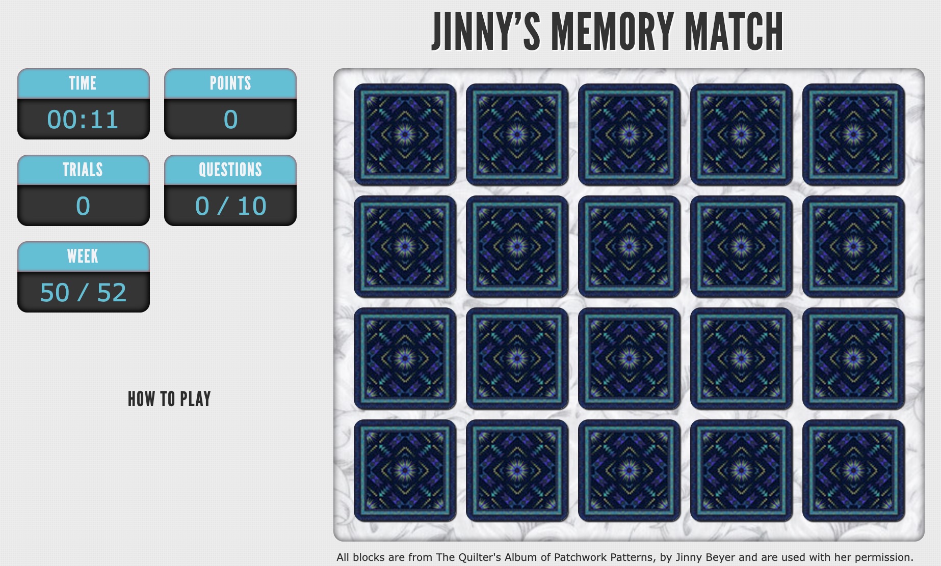 Jinny s Memory Match 50