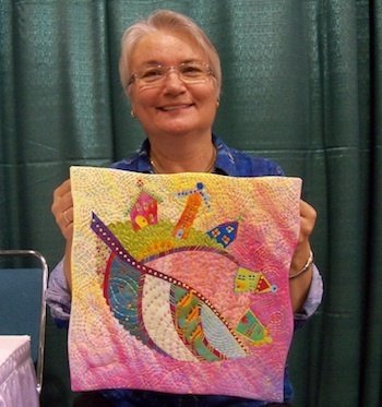 Quilters Save Our Stories with Laura Wasilowski
