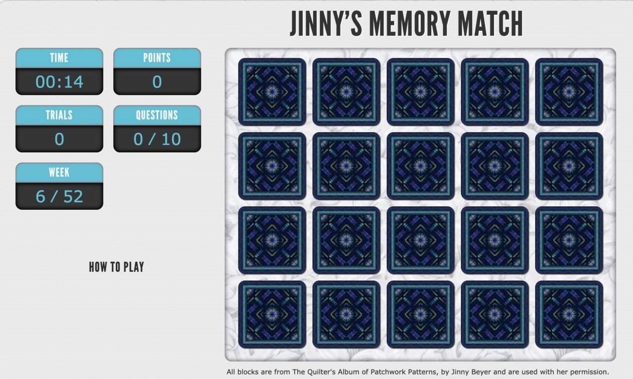 Memory Match Game 6