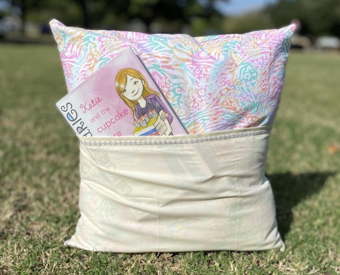 WeAllSew Tutorial: How To Sew A Reading Pillow With A Pocket - The ...