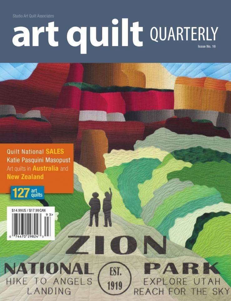"Art Quilt Quarterly" Discount for TQS The Quilt Show Quilting Blog