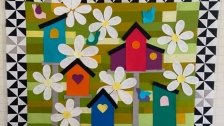 Birdhouse Quilt - Alex Anderson - Background