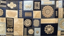 TT - Snowflakes and Crochet on Quilts