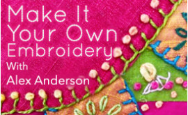 Make It Your Own Embroidery Class Supplies