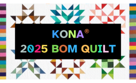 Kona Solids BOM Quilt Project