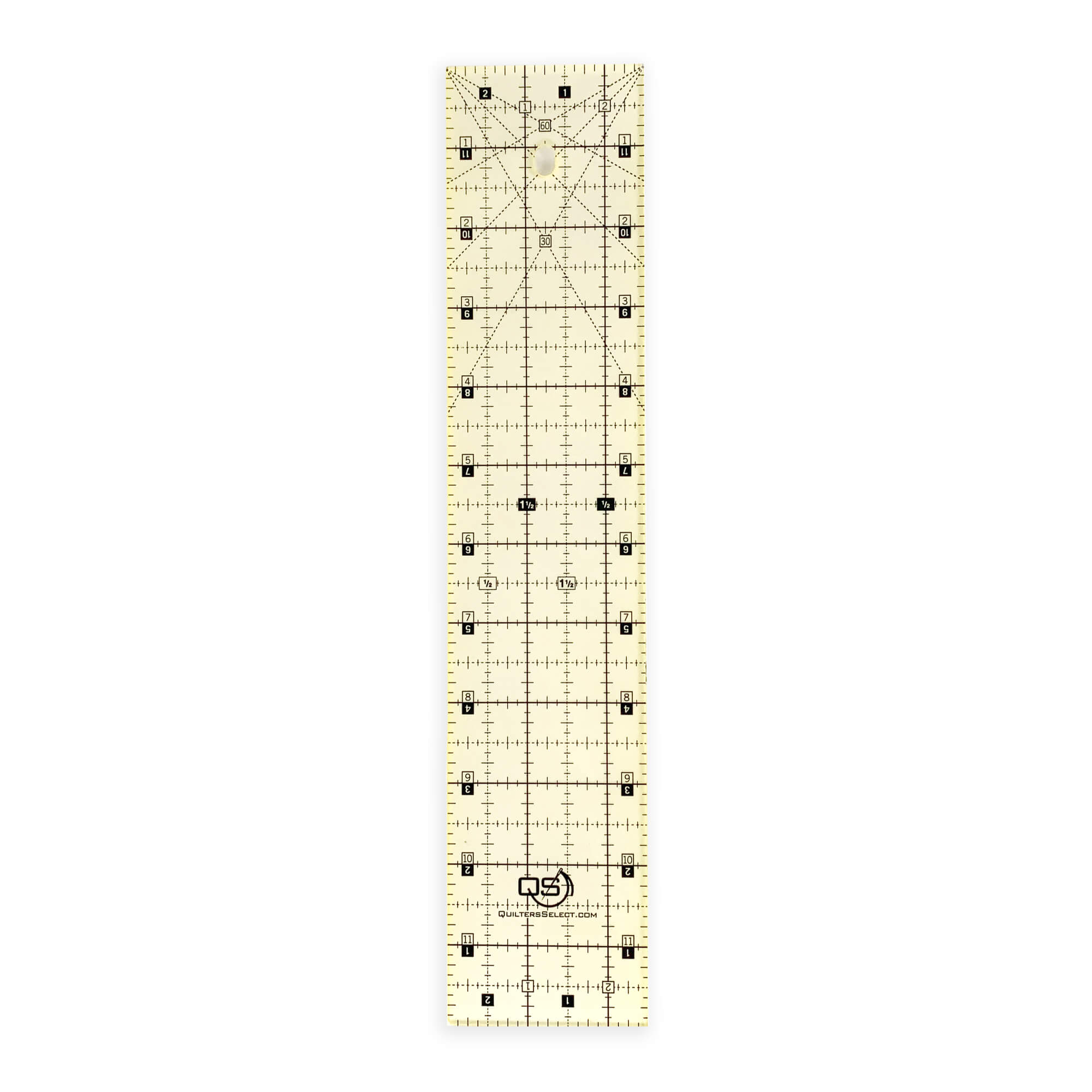 2.5 X 12 Inch Non-slip Quilting Ruler