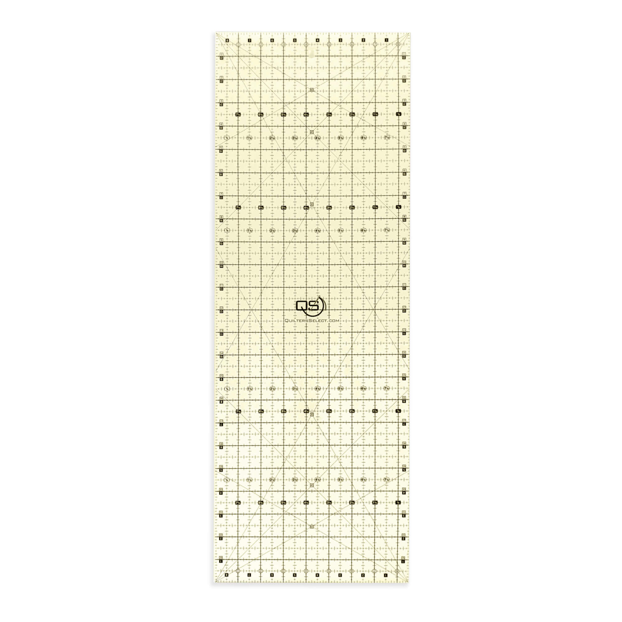 Quilters Select QS-RUL8.5X24 8.5 x 24 Non-Slip Deluxe Quilting Ruler at