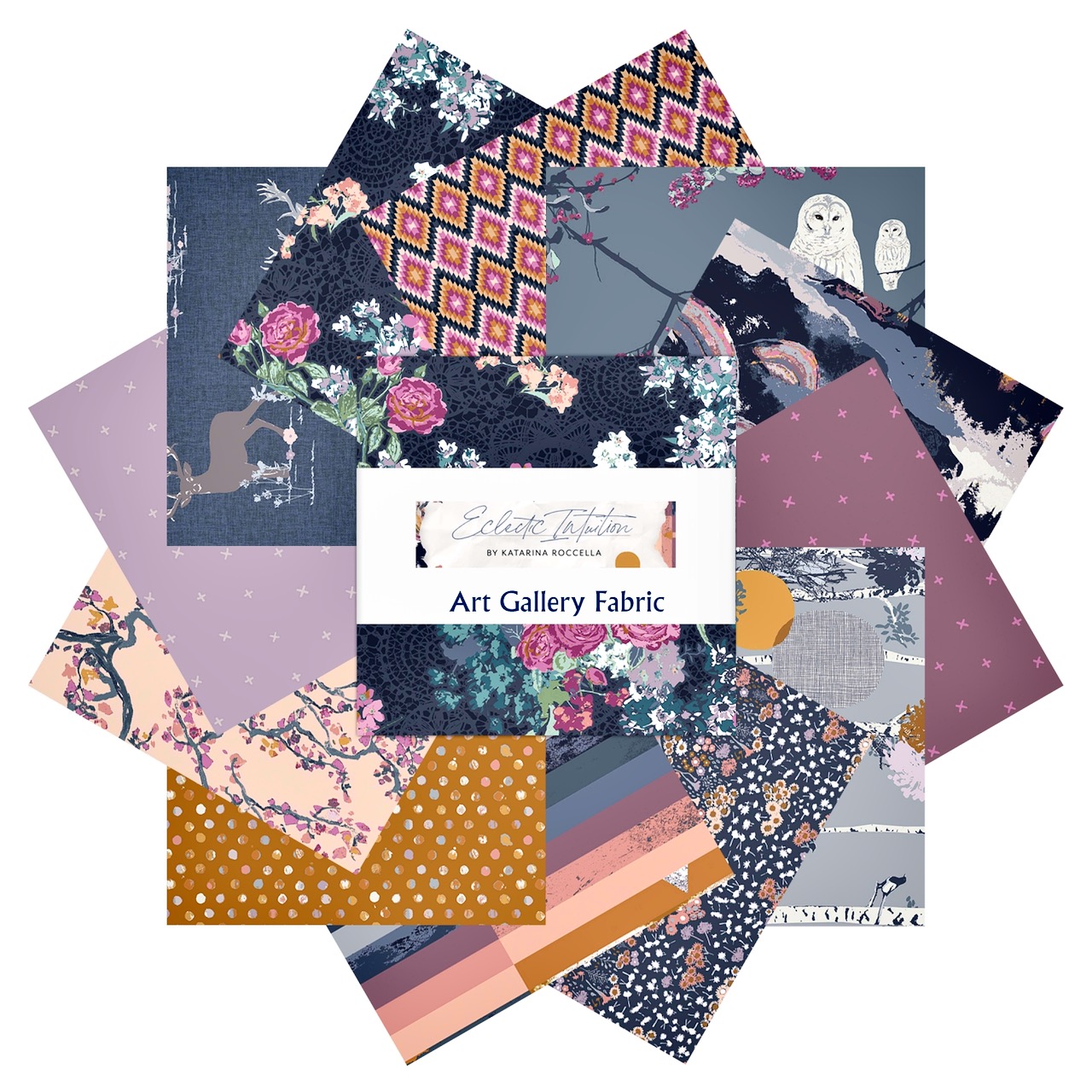 Fat Quarter Bundle Art Gallery Picturesque by Katarina Rocella outlets