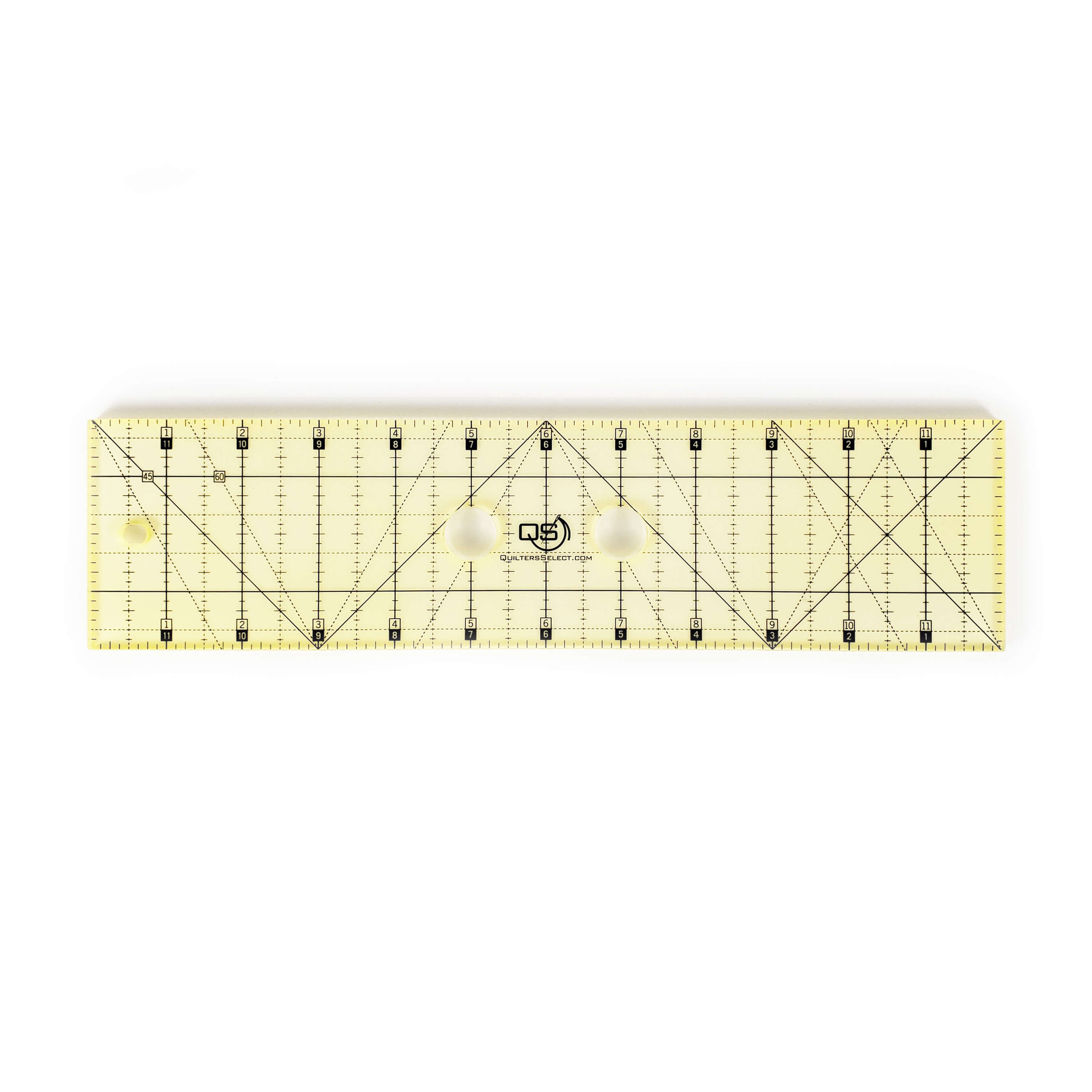 Precision 3 x 12 x 1/4 Inch Machine Quilting Ruler by Quilters Select