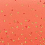 I Heart Ombre Metallic 10875 336M Geranium by Moda Fabrics - By The Yard