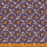Petite Perennials Rhombus Vine 52530-5 Purple for Windham Fabrics - By The Yard