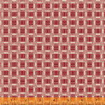 Petite Perennials Printed Weave 52533-6 Madder Red for Windham Fabrics - By The Yard