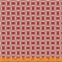 Petite Perennials Printed Weave 52533-6 Madder Red