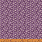 Petite Perennials Sweet Leaf 52535-5 Purple for Windham Fabrics - By The Yard