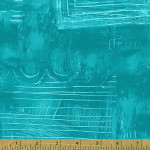 Colorwash Scribble 53120-4 Teal for Windham Fabrics - By The Yard