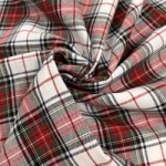 Tartan Check Twill Cloth AY3333H A by Cosmo - By The Half Yard 