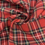 Tartan Check Twill Cloth AY3333H B by Cosmo - By The Half Yard