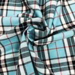 Tartan Check Twill Cloth AY3333H D by Cosmo - By The Half Yard