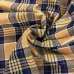 Tartan Check Twill Cloth AY3333H H by Cosmo - By The Half Yard