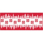 Christmas Village Runner Kits - Includes Backing - Red