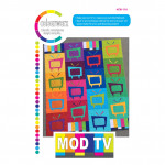 MOD TV Quilt Pattern by colourwerx 