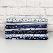 Petite Garden Blues Fat Quarter Bundle 