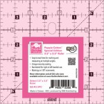 Poppie Cotton Special Edition 3.5 X 3.5 Inch Non-slip Quilting Ruler By Quilters Select