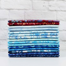 Beach Day Batiks Fat Quarter Bundle 