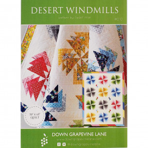 Desert Windmills from Down Grapevine Lane PRINTED PATTERN