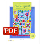 Summer Splash SUMMER VERSION Quilt Pattern by Diane Harris PDF DOWNLOAD