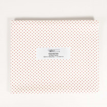 Essential Dots 8654-51 by Moda Fabrics - White Red