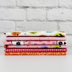 Fab Boo Lous Mini Boo Bites FQ Bundle by Moda Fabrics - Pink