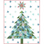 Flurries & Pines Quilt Kit - Day, by Moda Fabrics