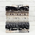 Holiday Flourish Peppermint Twist w/Panel Fat Quarter Bundle - Graphite Colorstory