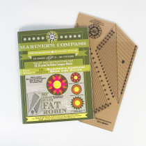 Fat Robin 16-Point Mariner's Compass Book And Ruler Combo