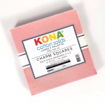 Kona Cotton Solids 5 inch squares pack by Robert Kaufman Fabrics - Lovely Palette