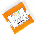 Kona Cotton Solids 5 inch squares pack by Robert Kaufman Fabrics - Tropical Fruit Palette