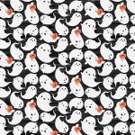 Mystical Manor Ghost Toss 120-4688 Black by PBS Fabrics- By The Yard