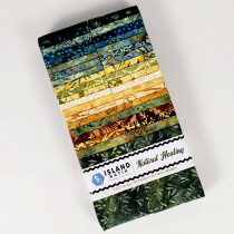 Natural Healing 2 1/2 Strips Pack by Island Batik 