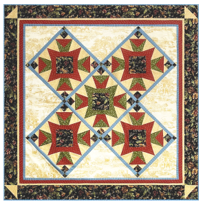 Odette Quilt Kit 'Countryside' Colorway With Pattern & Border Instructions