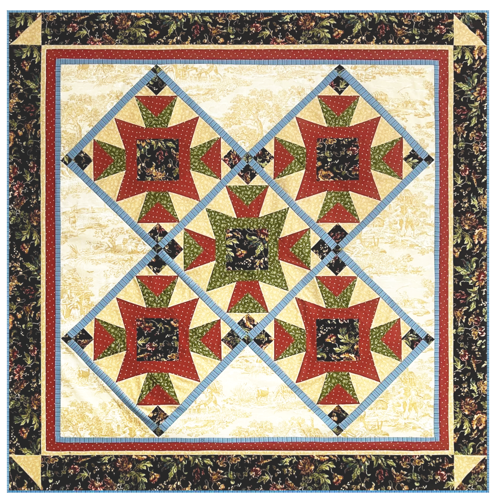 Odette Quilt Kit- Countryside Colorway