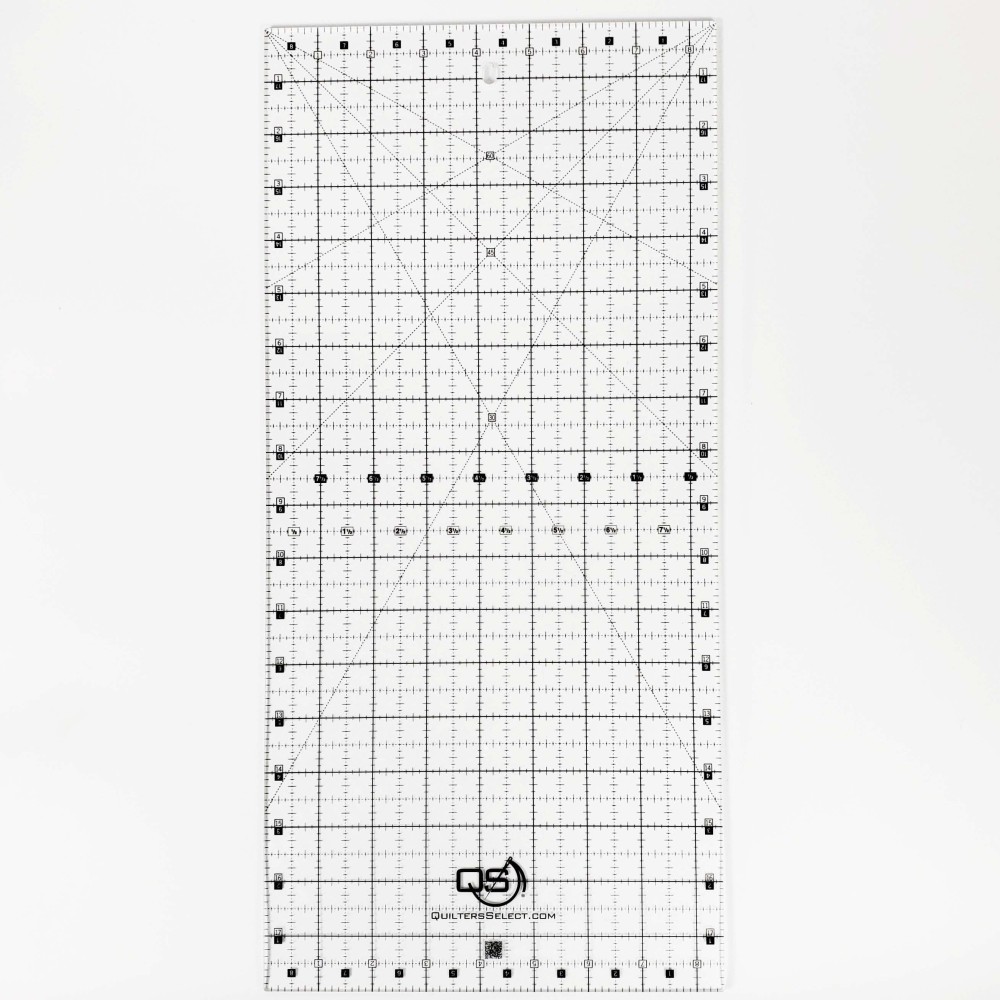SPECIAL EDITION CRYSTAL 8.5 X 18 Inch Non-slip Quilting Ruler