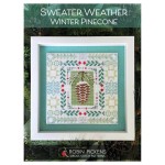 Cross Stitch Kit - Sweater Weather Winter Pinecone by Robin Pickens